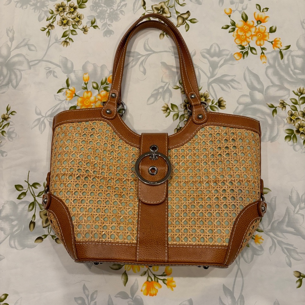 Rafe New York Rattan Hang Bag